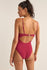 Rhythm Womens Swimsuit Isla Rib Tie Front One Piece