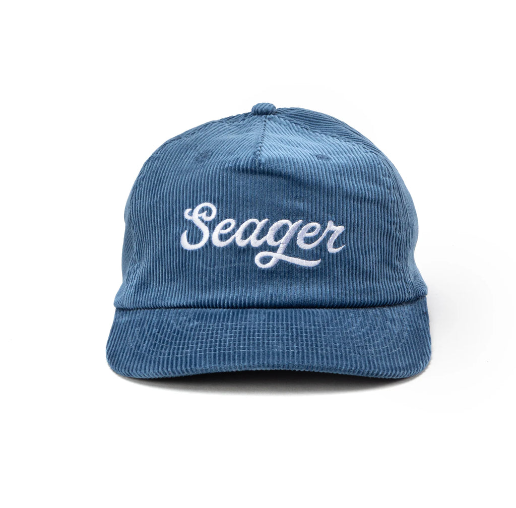 Seager Hat Big Blue Corduroy Snapback