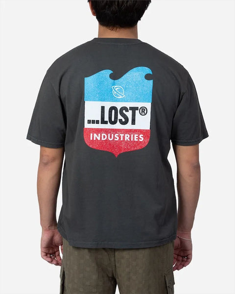 Lost Mens Shirt Emblem Boxy