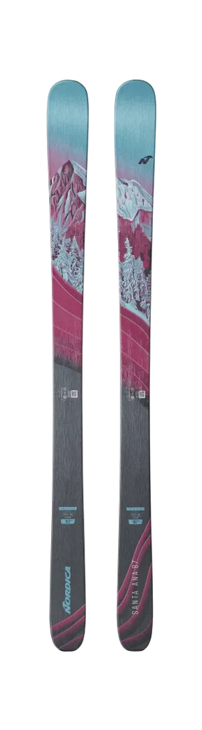 Nordica Womens Skis Santa Ana 87