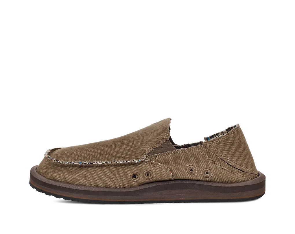 Sanuk Mens Shoes Vagabond ST Hemp