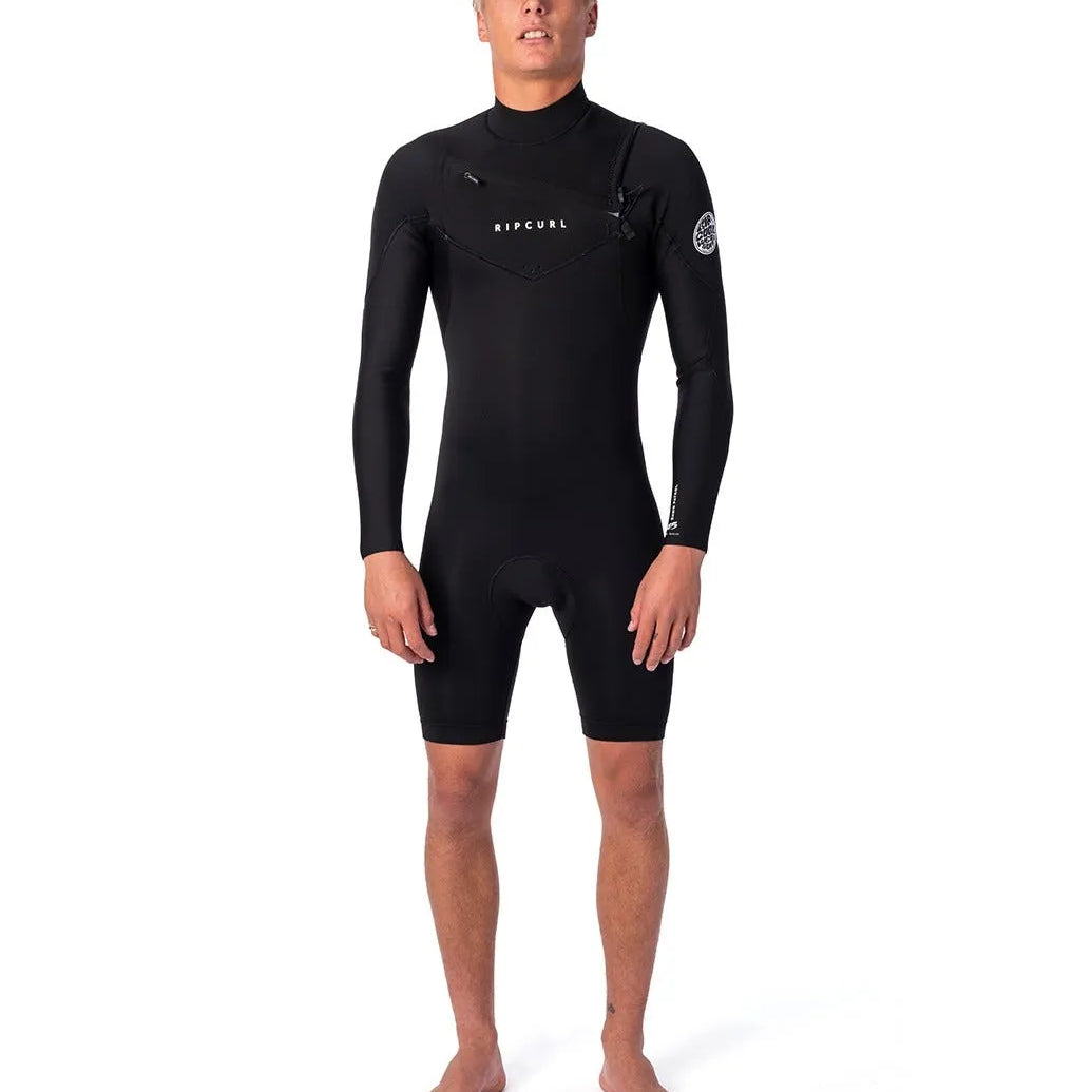 Rip Curl Mens Wetsuits Dawn Patrol Long Sleeve 2/2 Chest Zip Springsuit