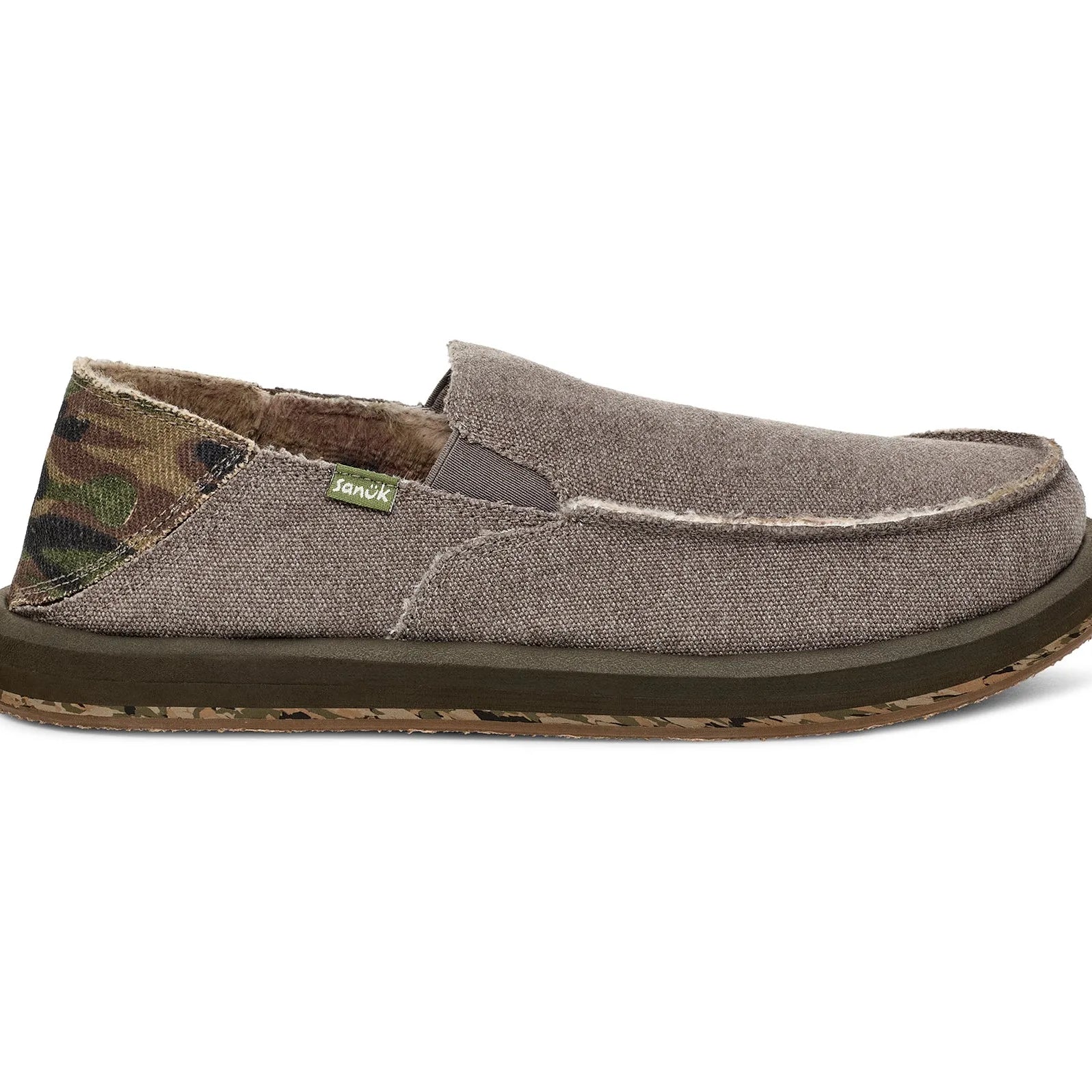 Sanuk Mens Shoes Donny Camo Chill