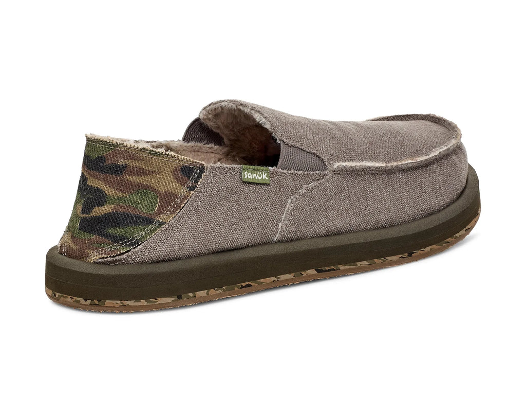 Sanuk Mens Shoes Donny Camo Chill