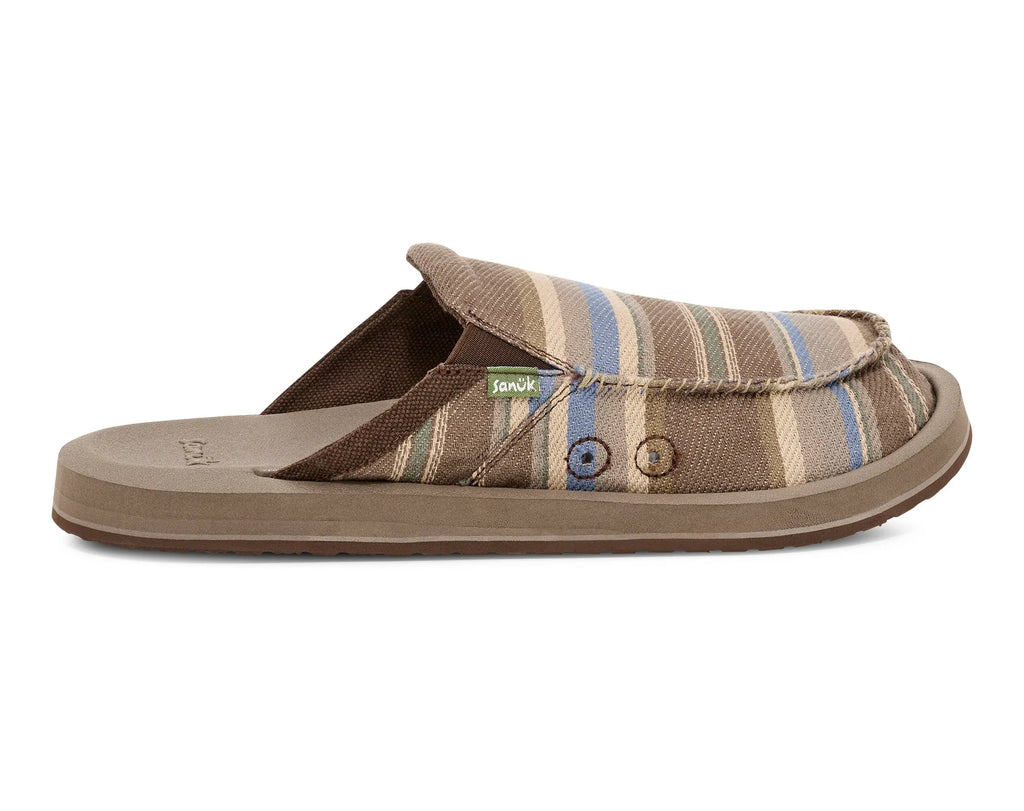 Sanuk Mens Slippers You Got My Back Blanket
