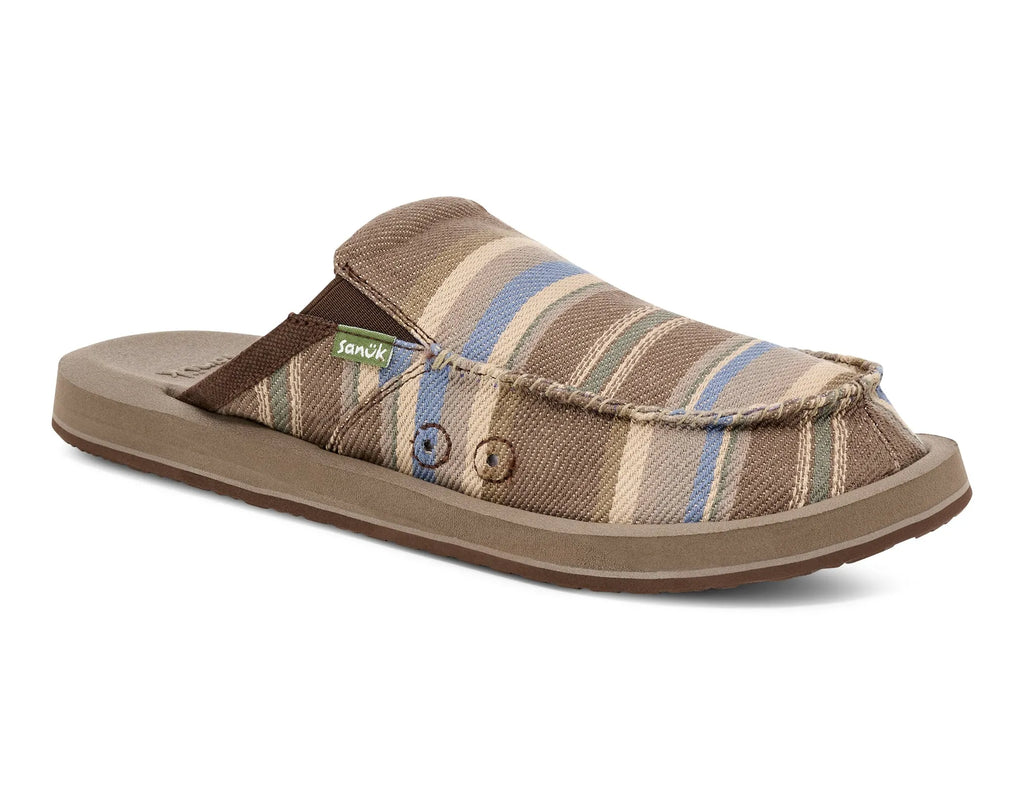 Sanuk Mens Slippers You Got My Back Blanket