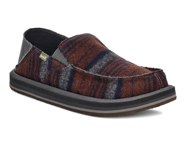 Sanuk Range Plaid Slipons Men’s size 7-Ladies 8.5 Sanuk Youth Sidwalk Surfer Blanket Slip On Shoes Inidigo  main image 3