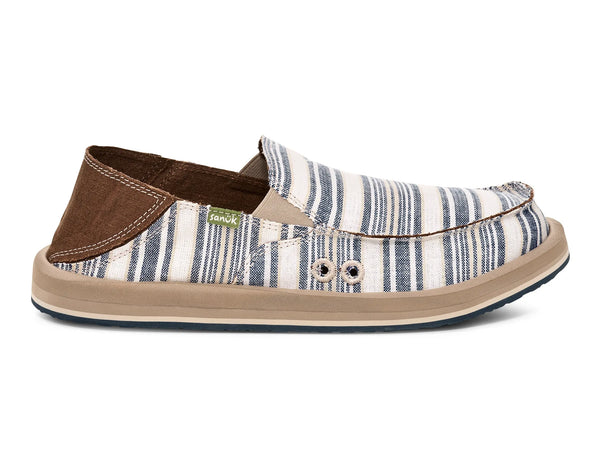 Sanuk Mens Shoes Donny Nautical display picture 1