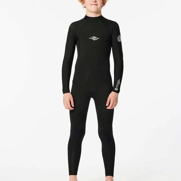 Rip Curl Kids Wetsuits Junior Dawn Patrol Back Zip 3/2 Fullsuit