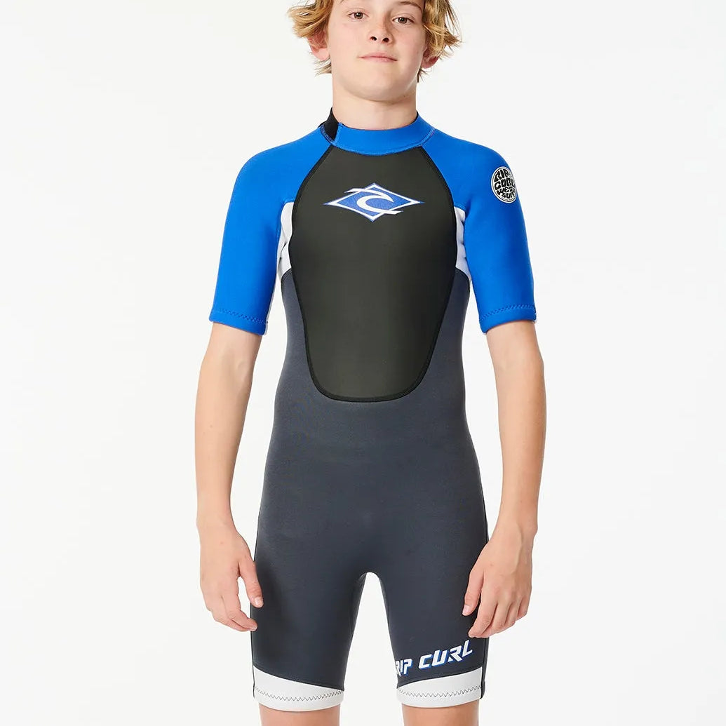 Rip Curl Kids Wetsuit Omega 2mm Back Zip Springsuit