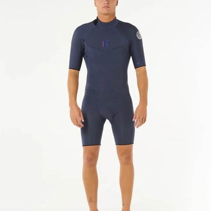 Rip Curl Mens Wetsuits Mens Dawn Patrol 2mm Back Zip Springsuit