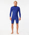 Rip Curl Mens Wetsuits E-Bomb 2mm Zip Free Long Sleeve Short Leg Springsuit