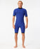 Rip Curl Mens Wetsuits E-Bomb 2mm Zip Free Short Sleeve Springsuit