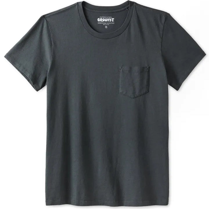 Outerknown Mens Shirt Groovy Pocket Tee