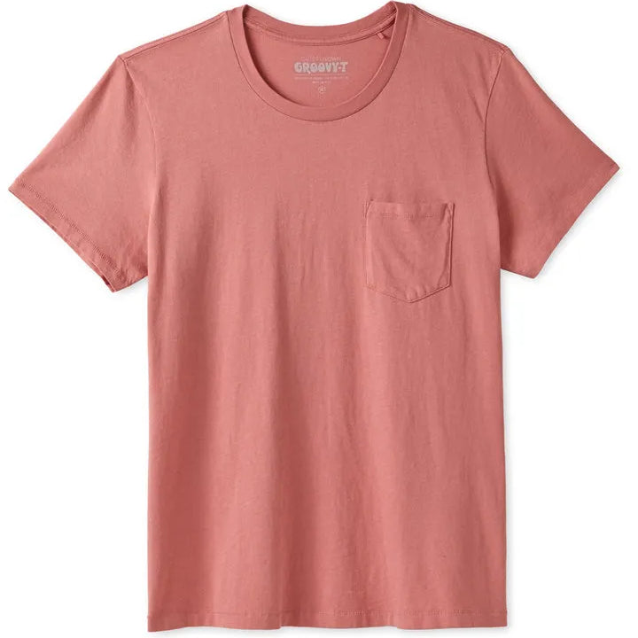 Outerknown Mens Shirt Groovy Pocket Tee