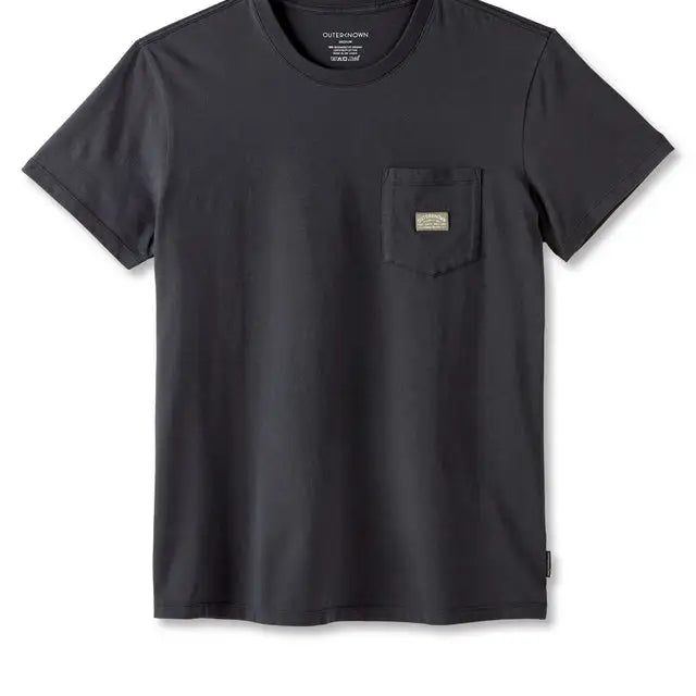 Outerknown Mens Shirt Industrial Outerknown Label Pocket Tee