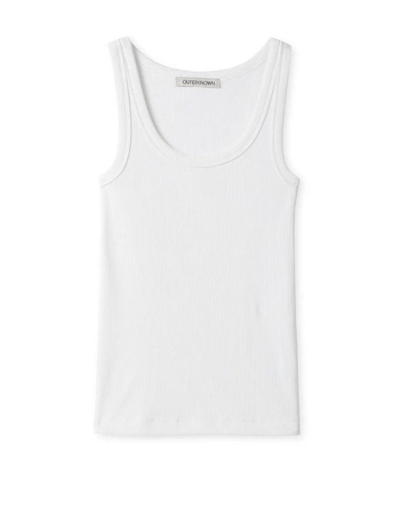Outerknown Womens Tank Top Sojourn Ribbed