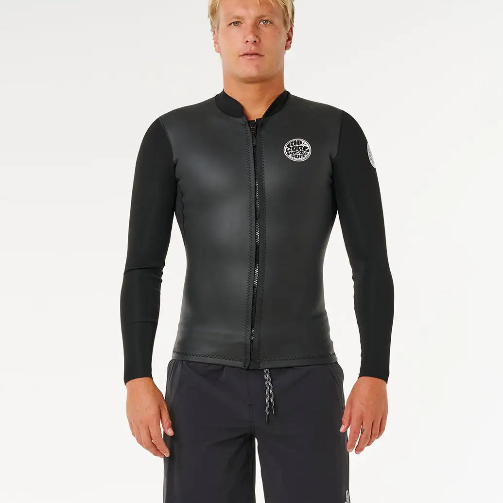 Rip Curl Wetsuits Mens Dawn Patrol 1.5mm Front Zip Jacket