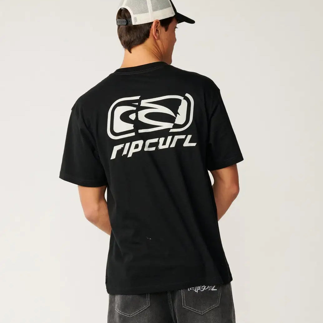 Rip Curl Mens Shirt Archive Ripped Loose Tee