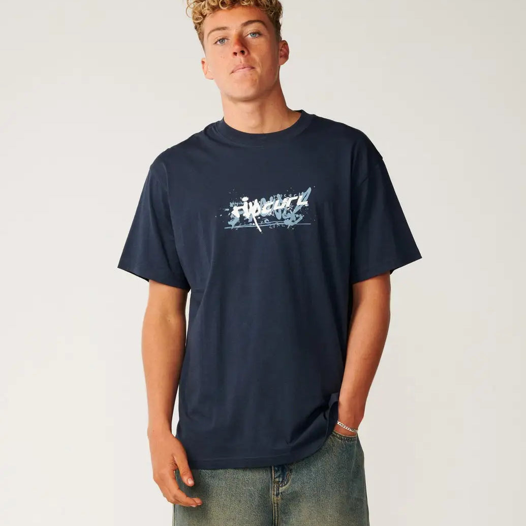 Rip Curl Mens Shirt Archive Mashup Loose Tee