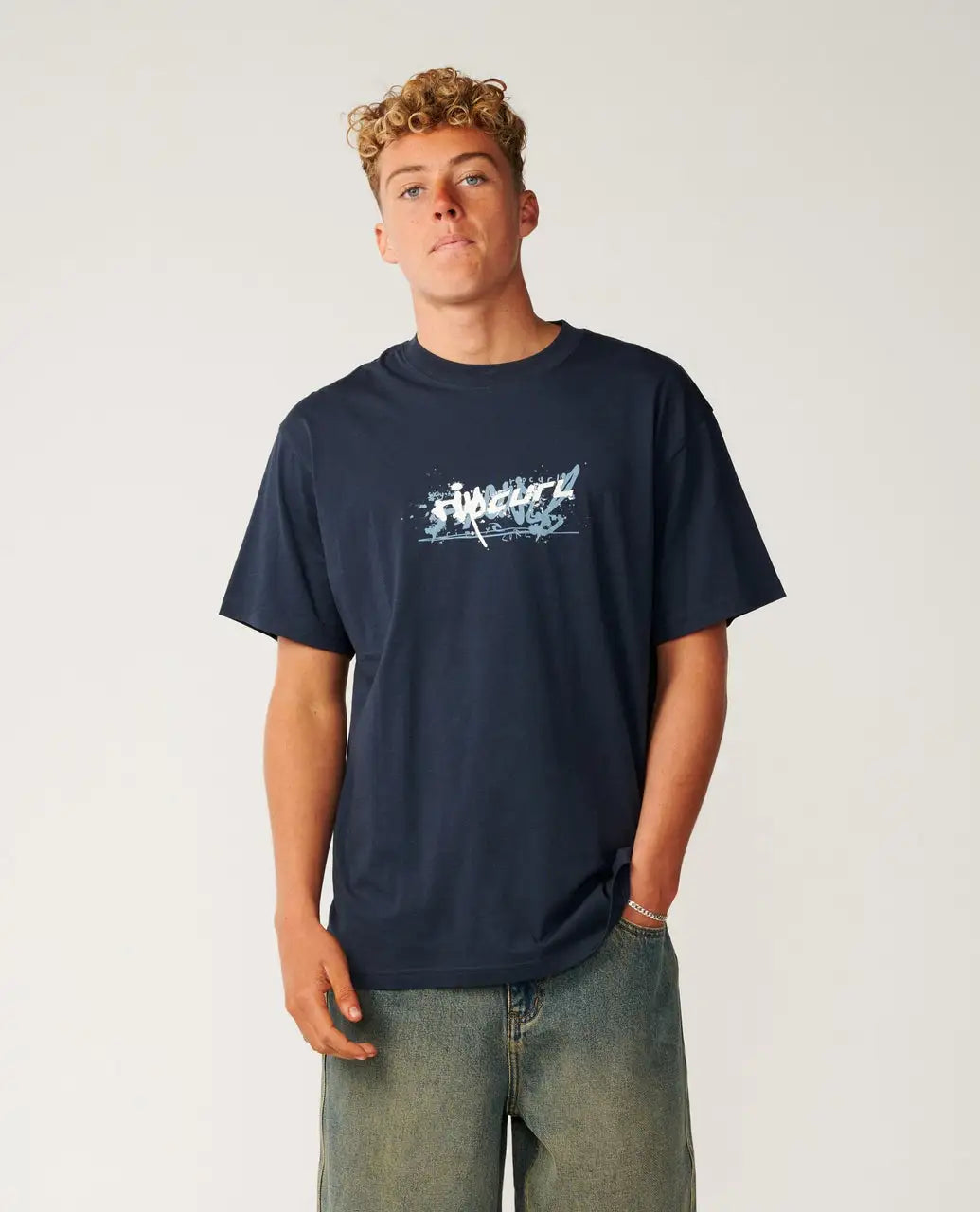 Rip Curl Mens Shirt Archive Mashup Loose Tee