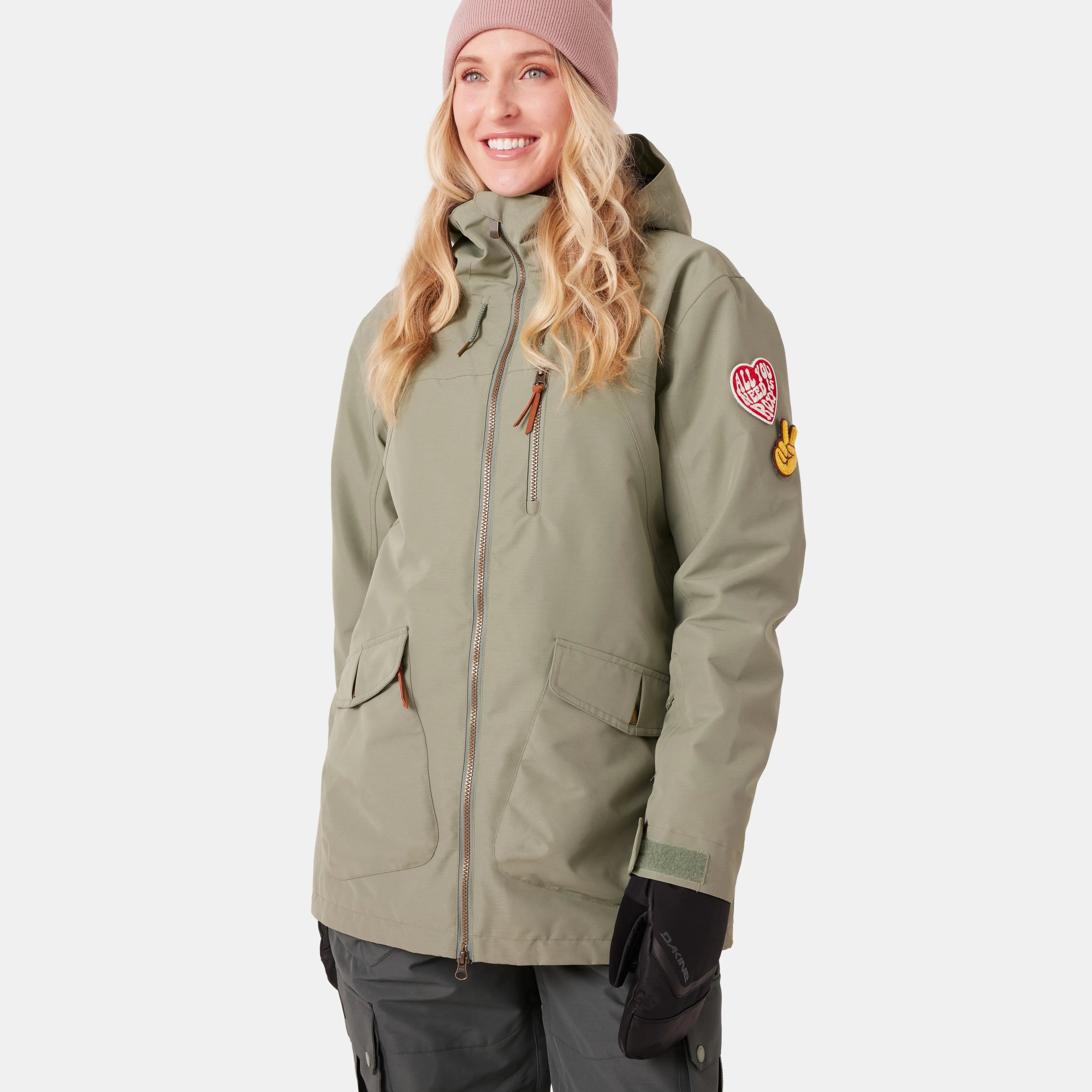 Roxy Womens Snow Jacket Free Love