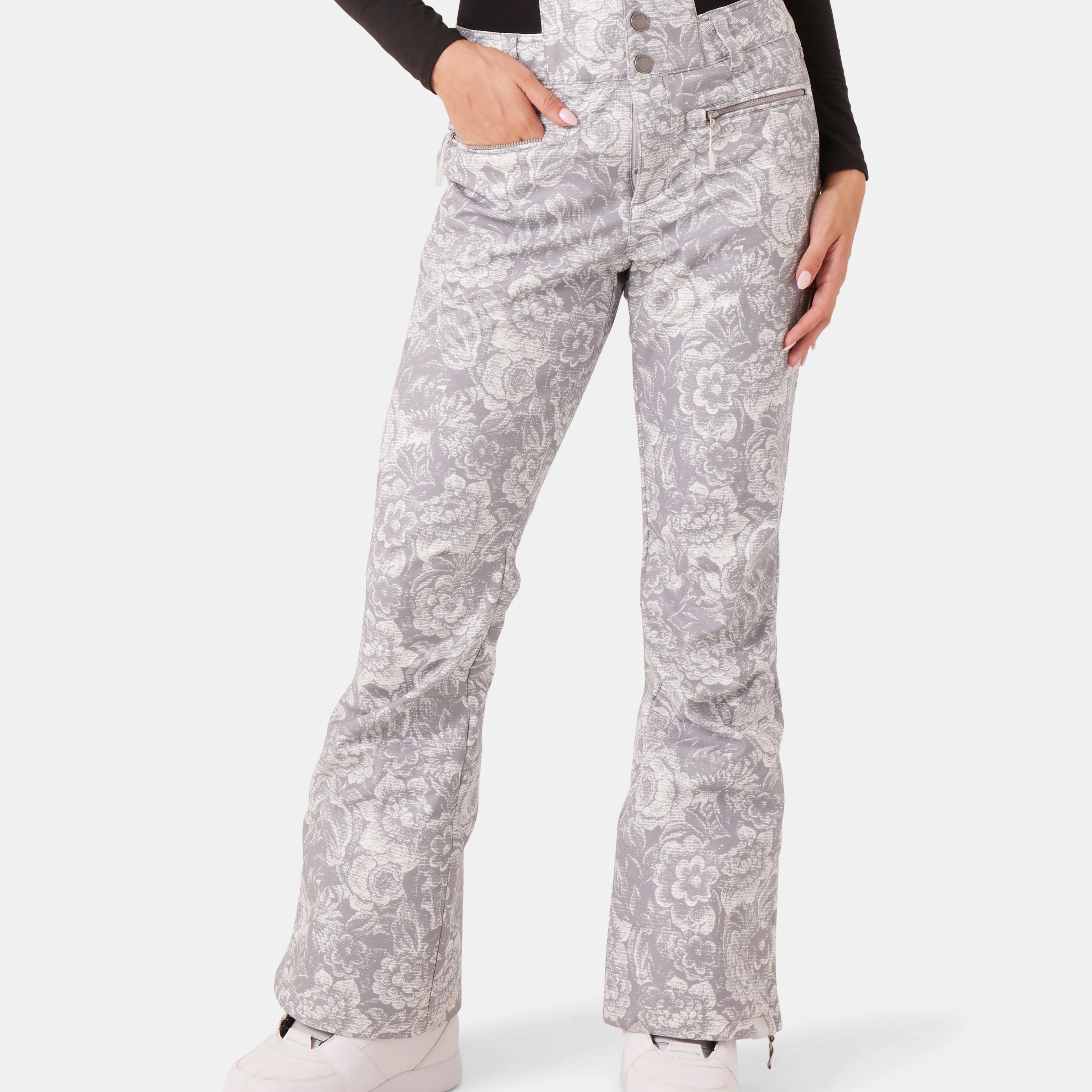 Roxy Womens Snow Pants Rising High Print