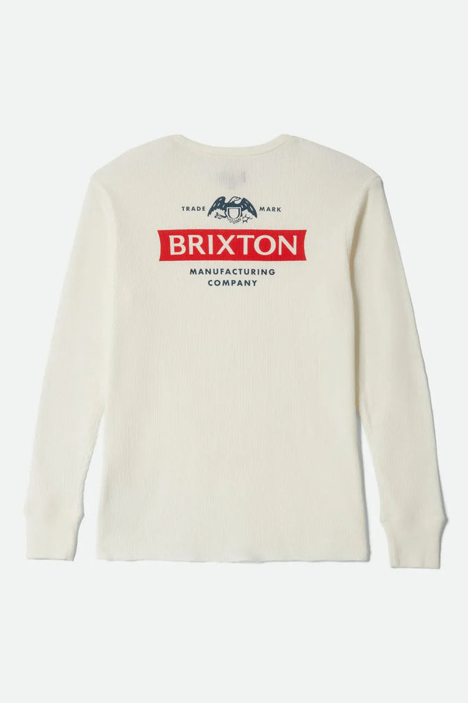 Brixton Mens Shirt Altered Threads Thermal