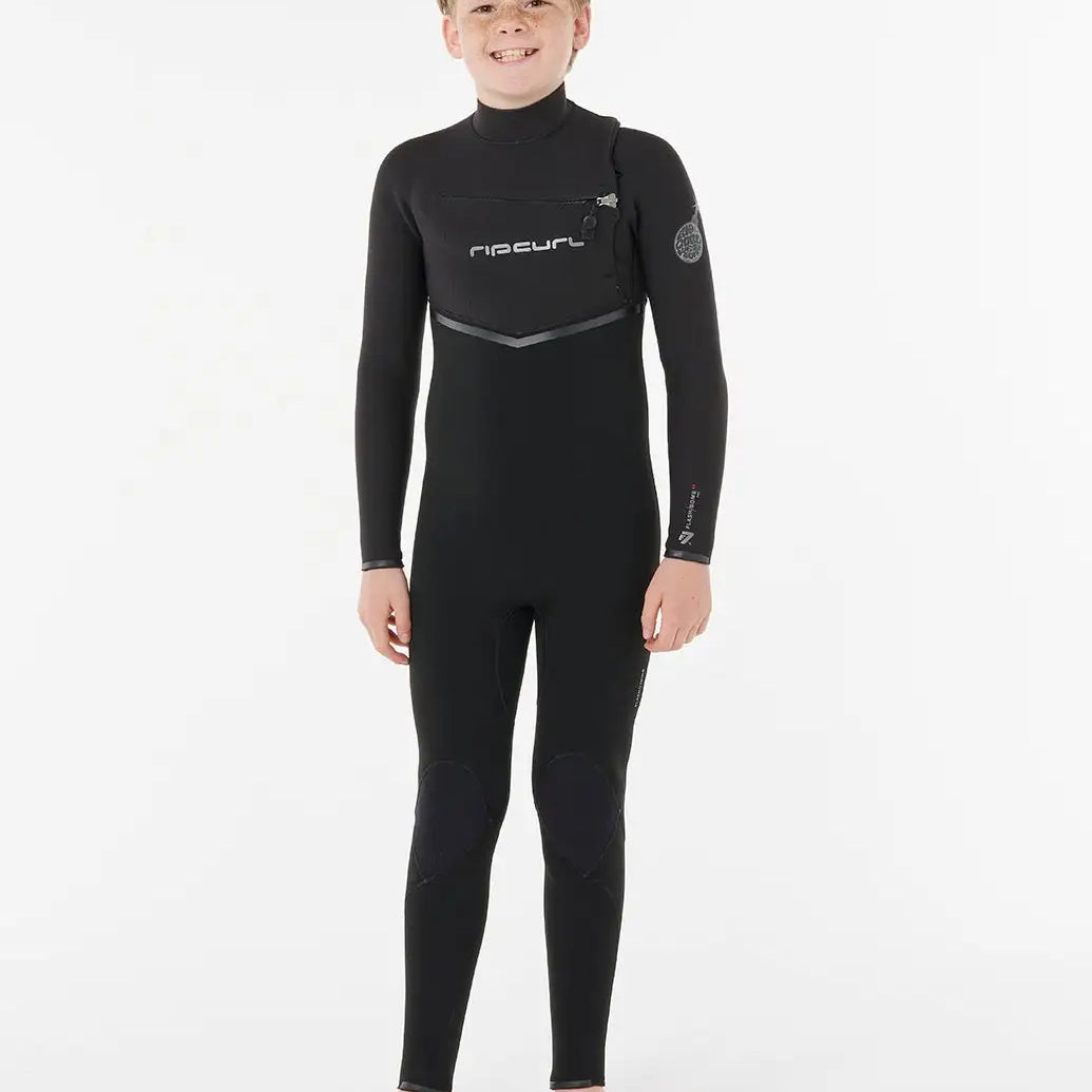 Rip Curl Kids Wetsuits Flashbomb Pro 4/3 GB Chest Zip Fullsuit