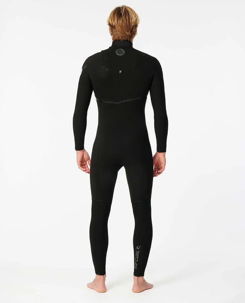 Rip Curl FLASHBOMB 5/3 CZIP L ブラック E7 Flashbomb Fusion 5/4 Hood Zip Free Fullsuit Wetsuit - Rip Curl