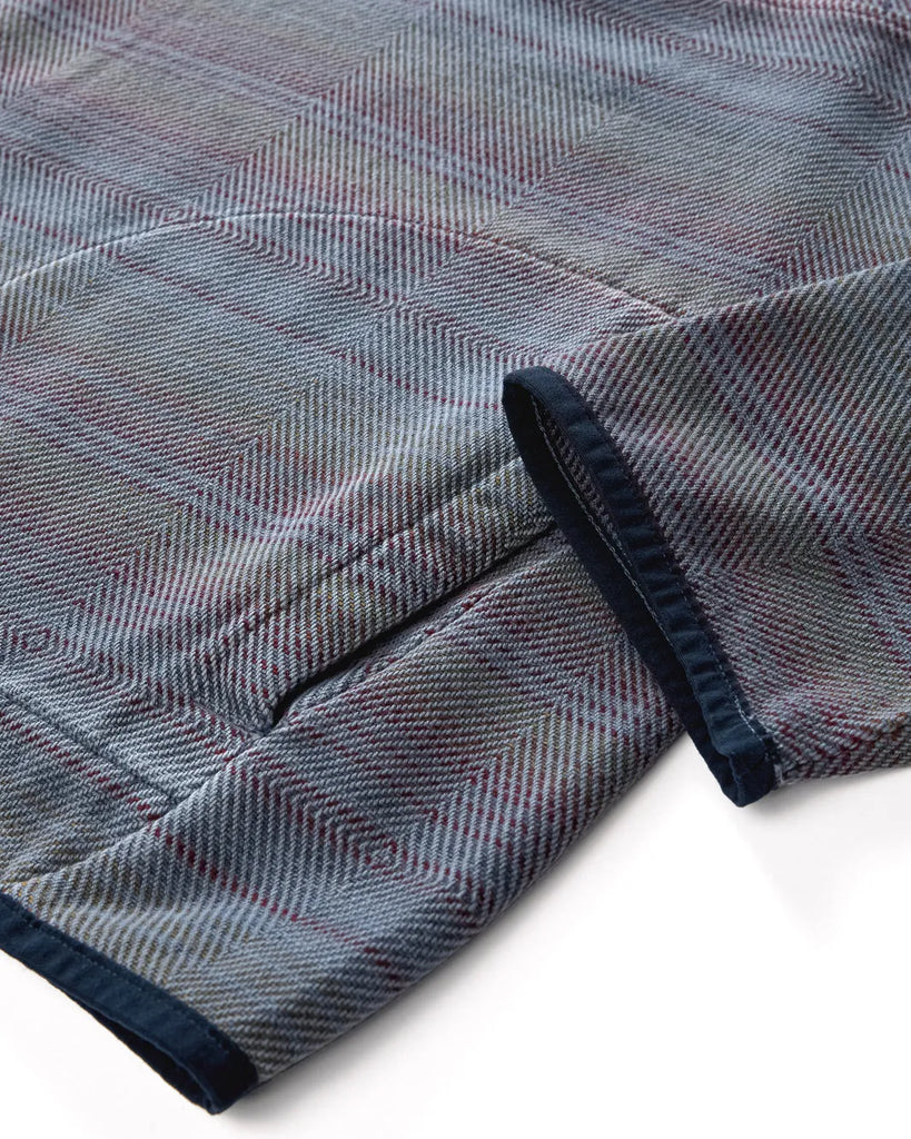 Outerknown Mens Jacket Blanket Snap Popover