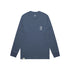 Instinct Mens Shirt Overspray Tube Rider Pocket Long Sleeve Tee