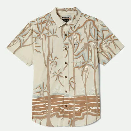 Brixton Mens Woven Charter Print