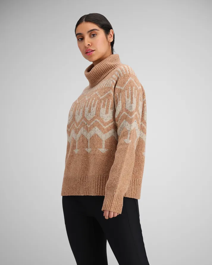 Obermeyer Womens Snow Layers Willow Turtleneck Sweater