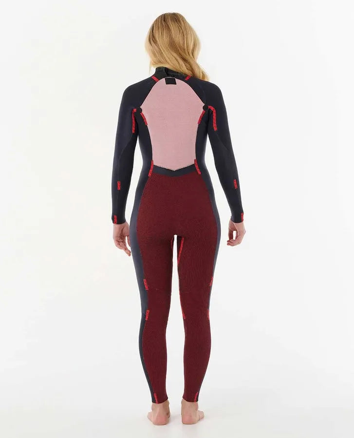 Rip Curl Womens Wetsuits Dawn Patrol 4/3 Back Zip Fullsuit