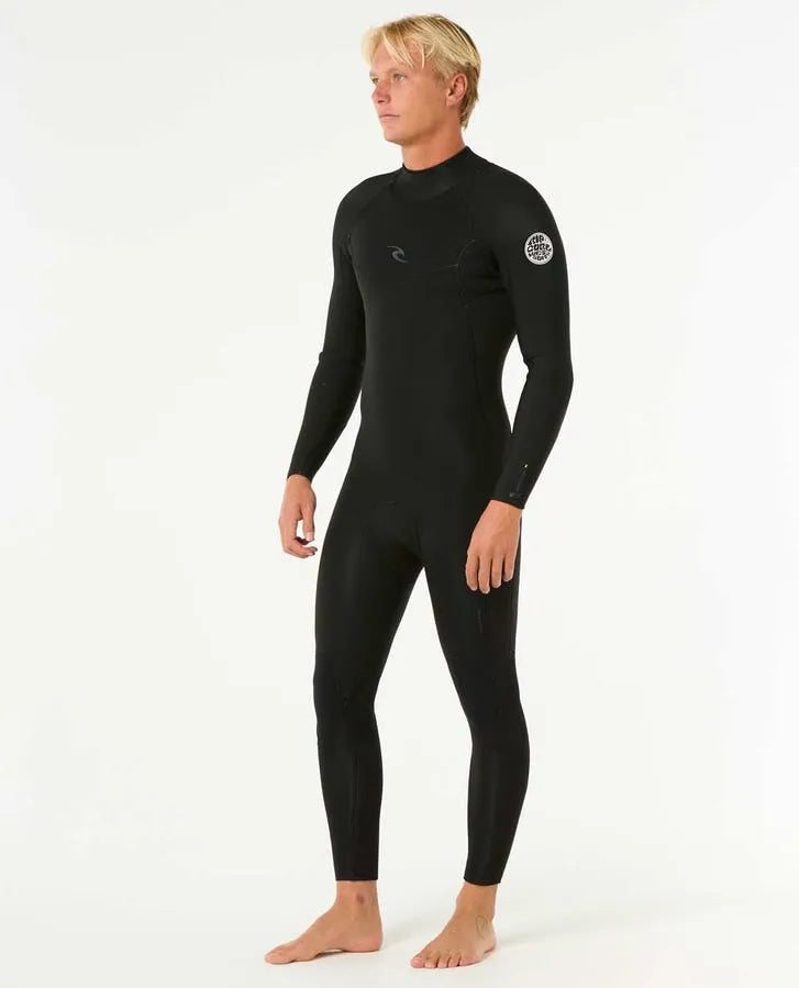 Rip Curl Mens Wetsuit Dawn Patrol 3/2 Back Zip Fullsuit
