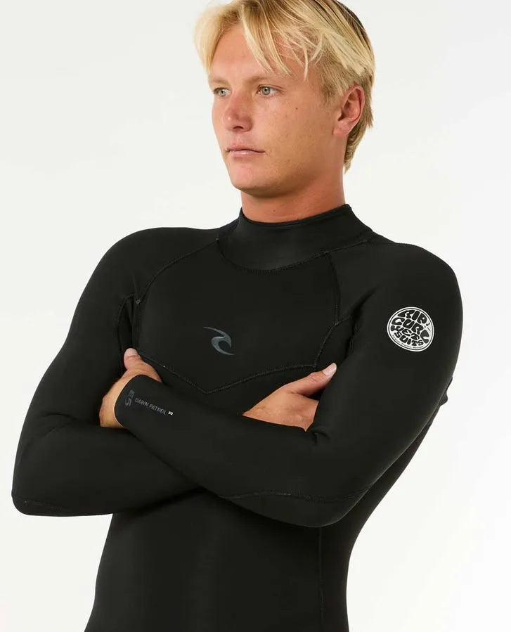 Rip Curl Mens Wetsuit Dawn Patrol 3/2 Back Zip Fullsuit