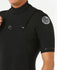 Rip Curl Mens Wetsuits Dawn Patrol 2/2 Short Sleeve Chest Zip Wetsuit
