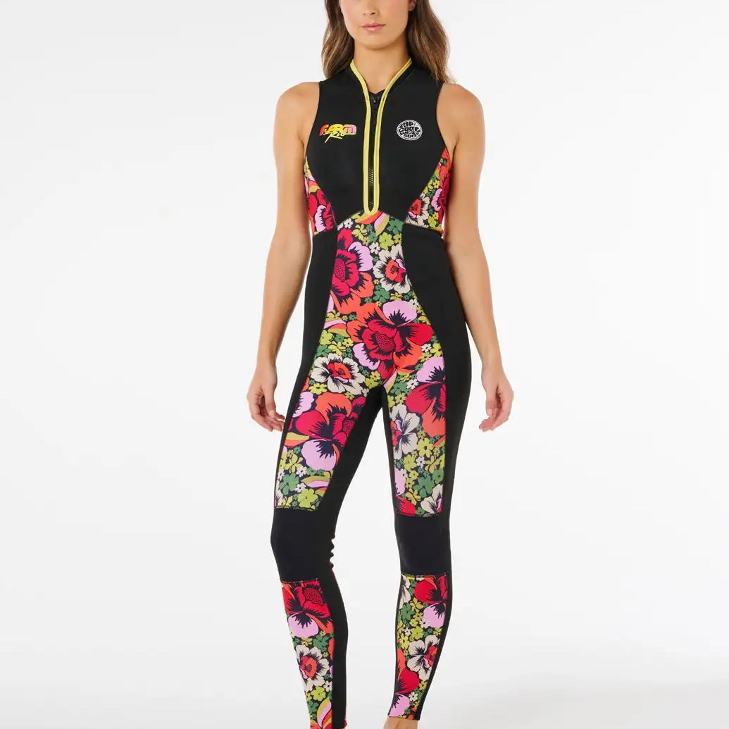 Rip Curl Womens Wetsuits G-Bomb Farm Rio 2mm Long Jane Springsuit
