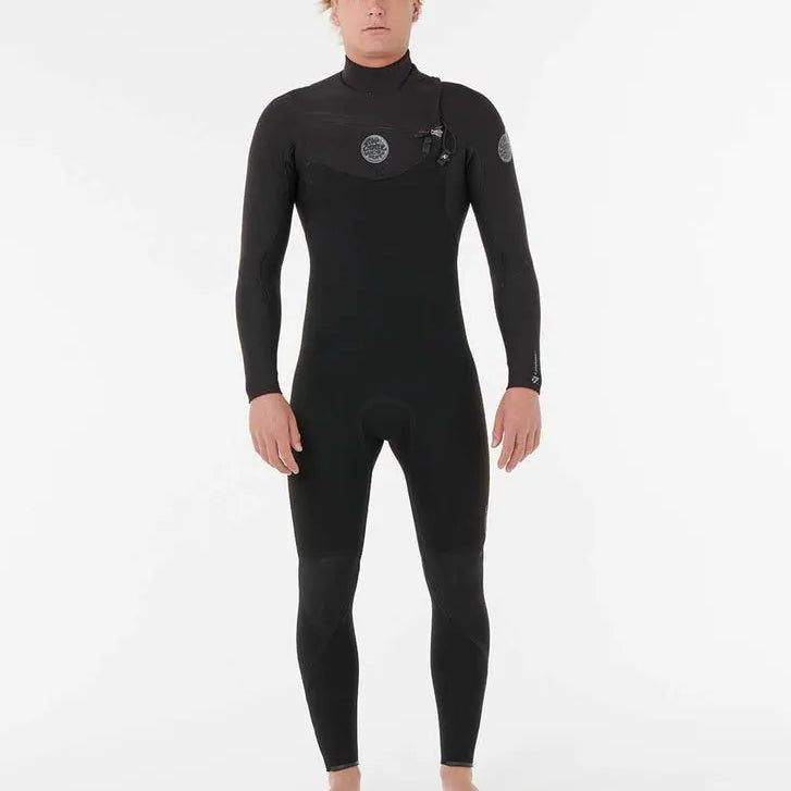 Rip Curl Mens Wetsuit Flashbomb 4/3 Chest Zip Fullsuit
