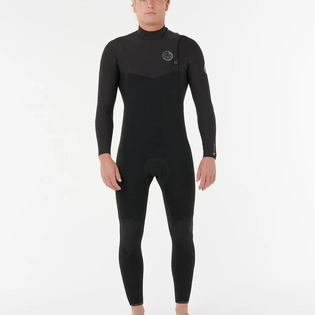 Rip Curl Mens Wetsuit Flashbomb Pro 4/3 Zip Free Fullsuit