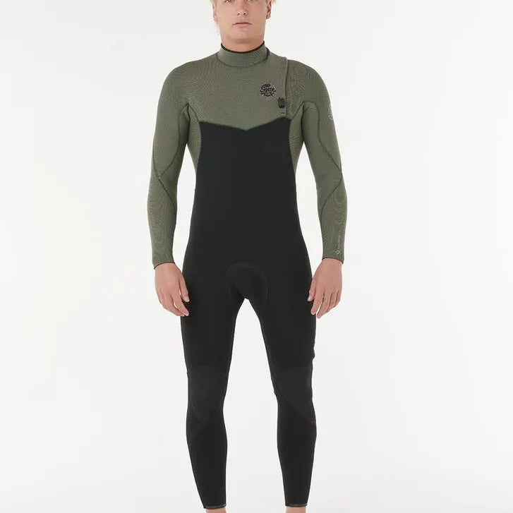 Rip Curl Mens Wetsuits E-Bomb 3/2 Zip Free Fullsuit