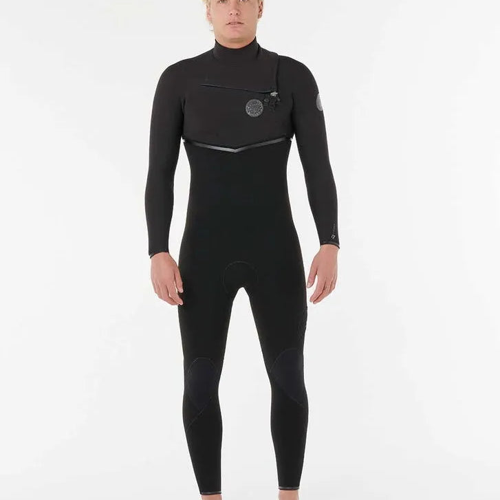 Rip Curl Mens Wetsuits E-Bomb 4/3 Chest Zip Fullsuit