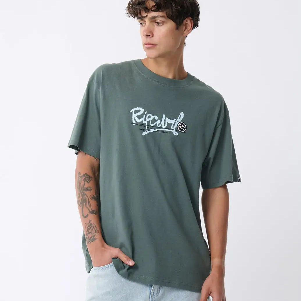 Rip Curl Mens Shirt Archive Non-Descript Loose Tee