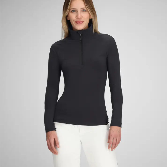 Obermeyer Womens Base Layer Oly 1/4 Zip Baselayer Top