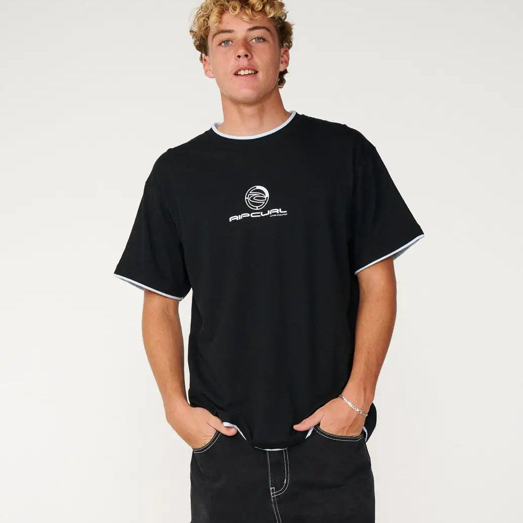 Rip Curl Mens Shirt Tip Rat Loose Tee