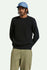 Brixton Mens Sweater Jacques Waffle Knit