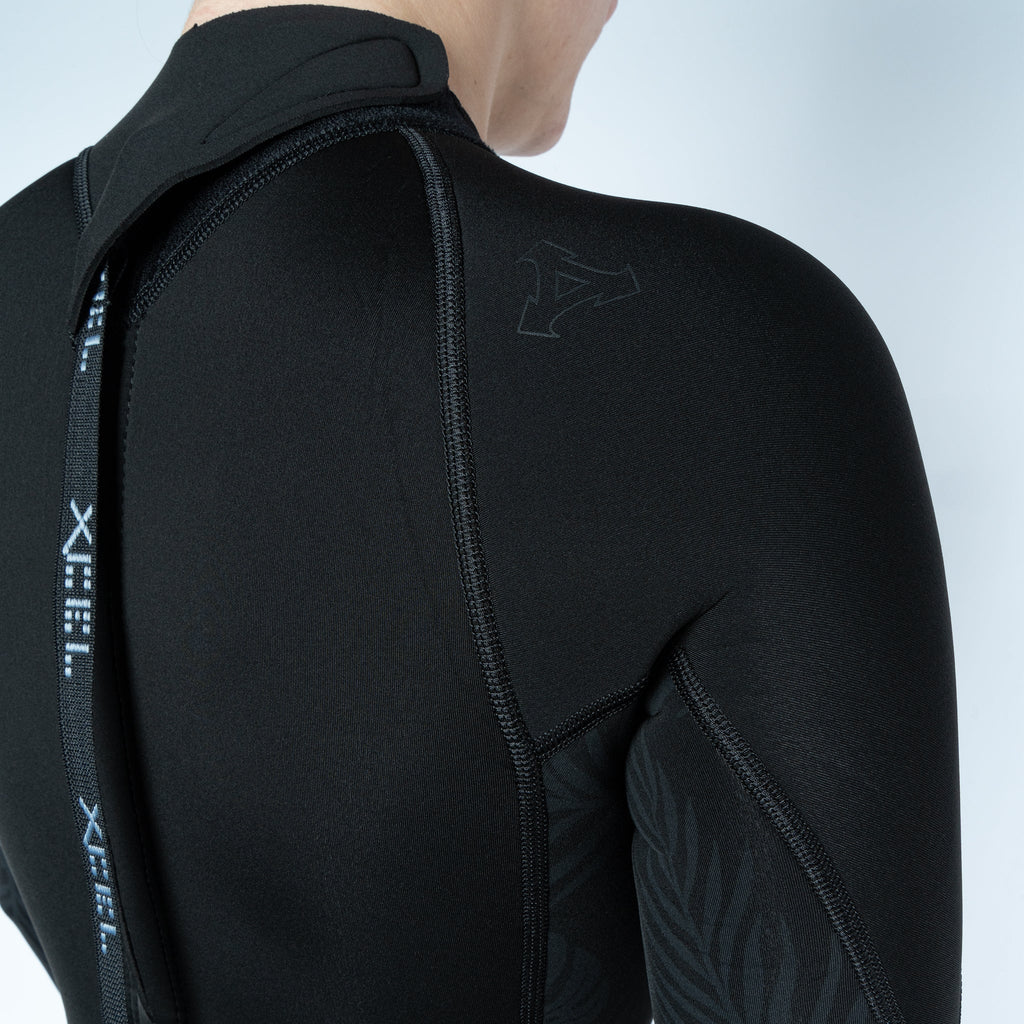 Xcel Women's Axis Long Sleeve Back Zip Boy Short Springsuit 2mm DS