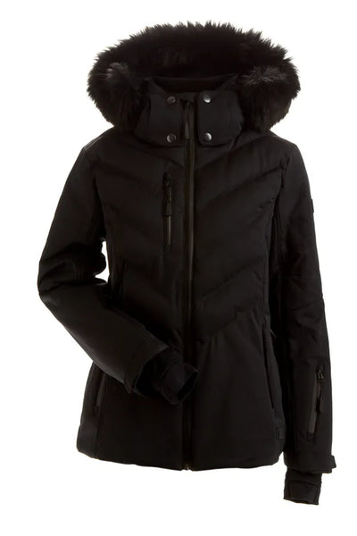 Black snow jacket sales