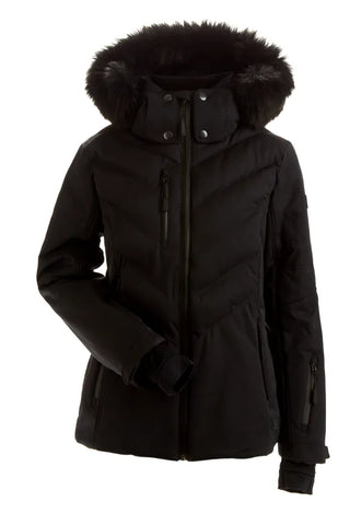 Nils Womens Snow Jacket Sundance Faux Fur